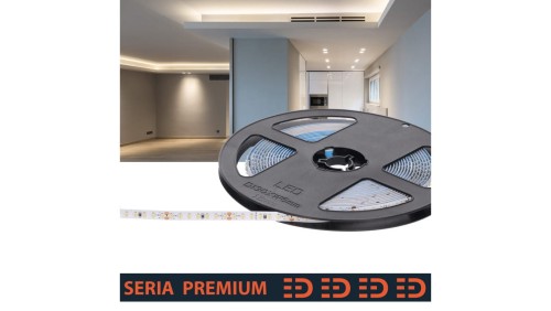 Taśma Premium 24V Slim 5mm 224led 4000K 1300lm SMD2216 (10)
