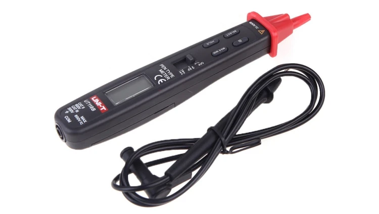 Miernik cyfrowy, uniwersalny, multimetr, wskaźnik napięcia 3-300V AC/DC UT-118B