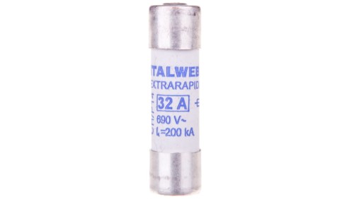 Wkładka bezpiecznikowa cylindryczna 14x51mm 32A aR 690V CH-S14UQ 002635115