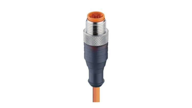 Kabel konfekcjonowany jednostronnie zakończony złącze M12 5-pin męskie proste RST 5-259/2 M