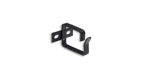Pojedynczy uchwyt organizer kabli do szaf rack 19, czarny 919586