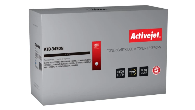 Toner Activejet ATB-3430N (zamiennik Brother TN-3430 Supreme 3000 stron czarny)