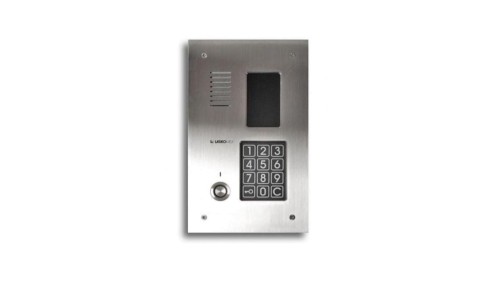 Panel audio pionowy, ze stali nierdzewnej, z czytnikiem kluczy iButton Dallas CP-2523TP INOX