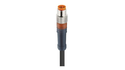 Kabel konfekcjonowany jednostronnie zakończony złącze M8 4-pin męskie proste z samoblokującym gwintem RSMV 4-225/5 M