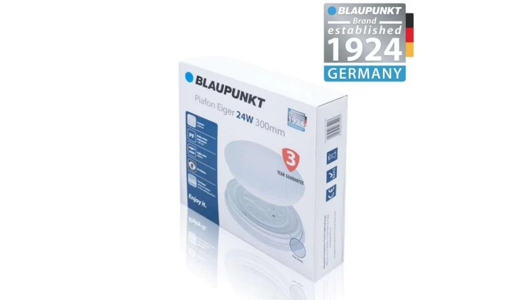 Blaupunkt Plafon LED Eiger 24W barwa naturalna, BLAUPUNKT-PL24NW