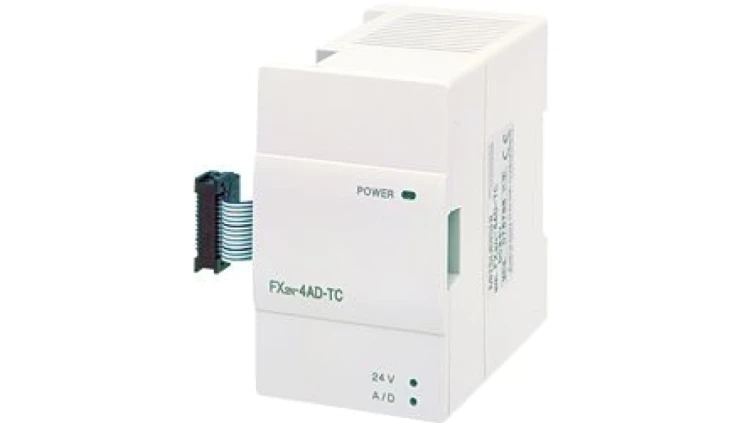 Rozszerzenie 4 wej. analog. term. J,K FX2N-4AD-TC
