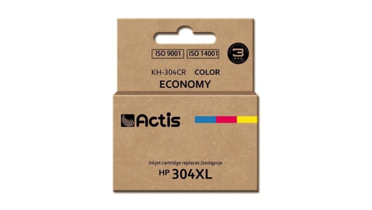 Tusz ACTIS KH-304CR (zamiennik HP 304XL N9K07AE Premium 18 ml kolor)