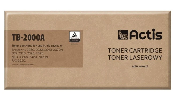 Toner ACTIS TB-2000A (zamiennik Brother TN-2000/TN-2005 Standard 2500 stron czarny)