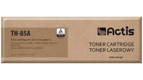 Toner ACTIS TH-85A (zamiennik HP 85A CE285A, Canon CRG-725 Standard 1600 stron czarny)