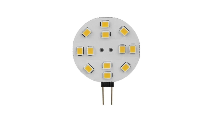 Żarówka G4 12 led smd 2835 1,9W CW zimna biała 12V DC