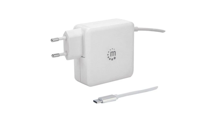 Zasilacz 230V USB-C Power Delivery 60W 3-20V USB-A 5V 2.4A