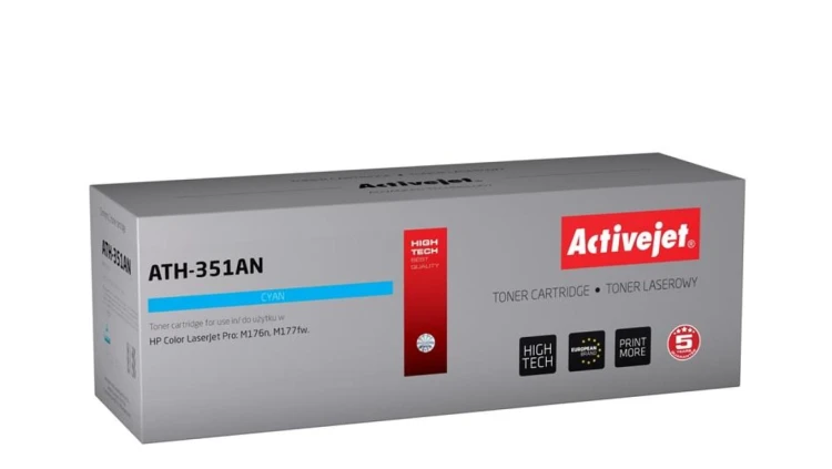 Toner Activejet ATH-351AN (zamiennik HP 205A CF351A Supreme 1100 stron niebieski)