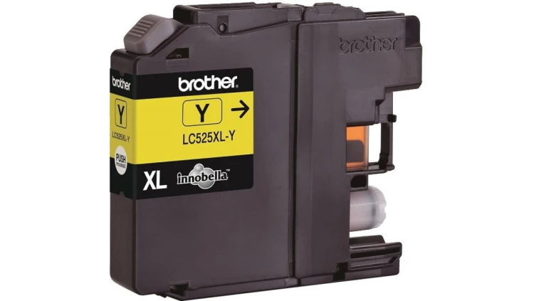 Tusz Brother LC525XLYAP2 (oryginał LC-525XLY żółty)