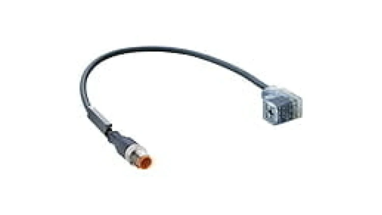 Kabel konfekcjowany obustronnie zakończony złącza DIN typ C M12 3-pin męskie proste RST 5-3-VCD 1A-1-3-226/1 M