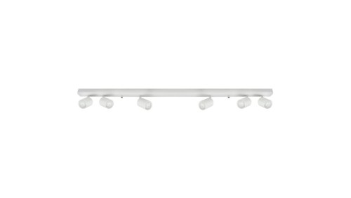 Lampa Oprawa SIENA-ALU-W/W 6xgu10 biała z białym przegubem