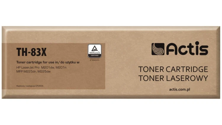 Toner ACTIS TH-83X (zamiennik HP 83X CF283X Standard 2200 stron czarny)