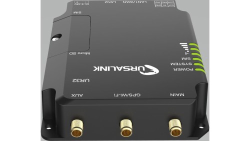 Przemysłowy router/modem gprs/gsm 4G Dual SIM,Ethernet x 2, WiFi, RS485x1, DI x 1, DO x 1, UR32-L00E-W-485 361008-110