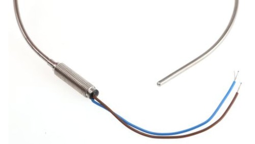 Termopara typ K do +800C 2m kabel 100mm, Stal nierdzewna 316 BS