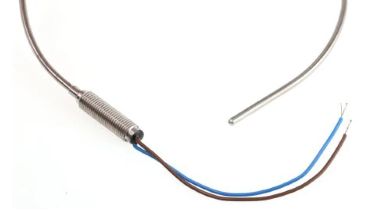 Termopara typ K do +800C 2m kabel 100mm, Stal nierdzewna 316 BS