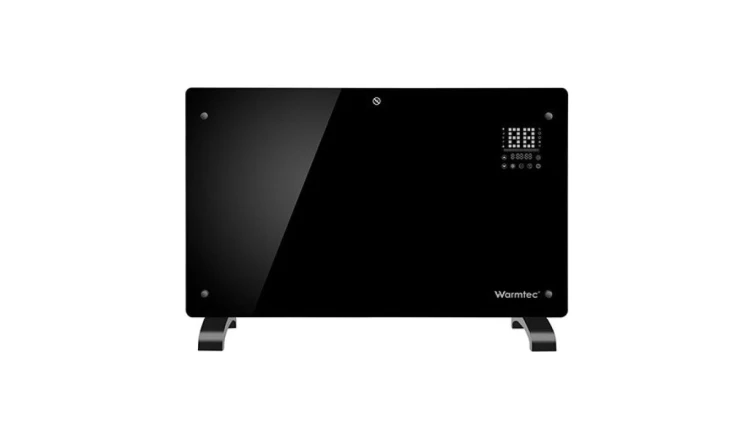 Grzejnik elektryczny EGW-10C czarny (EGW-1000) / 1000W / 230V / stojący / ścienny