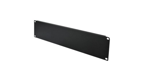 Panel maskujący 19 Cali do szaf rack 2U Czarny I-CASE BLANK-2-BK