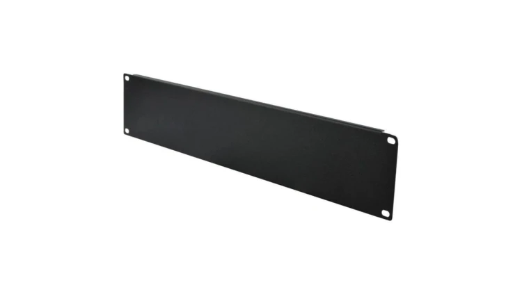 Panel maskujący 19 Cali do szaf rack 2U Czarny I-CASE BLANK-2-BK
