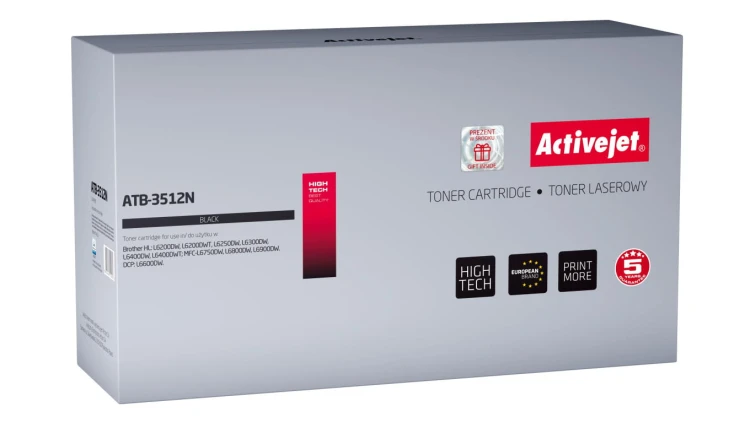 Toner Activejet ATB-3512N (zamiennik Brother TN-3512 Supreme 12000 stron czarny)