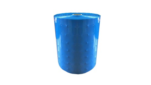 Folia kablowa niebieska 30cm/0,5mm ENEA /z perforowanymi otworami śr.10mm/ TO-ENN/50/30 perf. /100M/