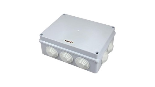 Puszka natynkowa hermetyczna IP65 255x200x80 biała NPH255 04140