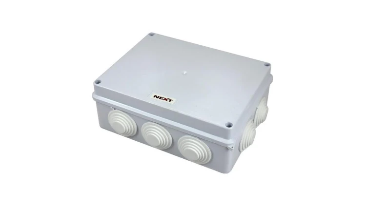 Puszka natynkowa hermetyczna IP65 255x200x80 biała NPH255 04140