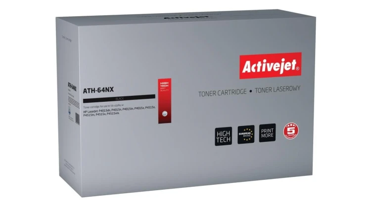 Toner Activejet ATH-64NX (zamiennik HP 64X CC364X Supreme 24000 stron czarny)