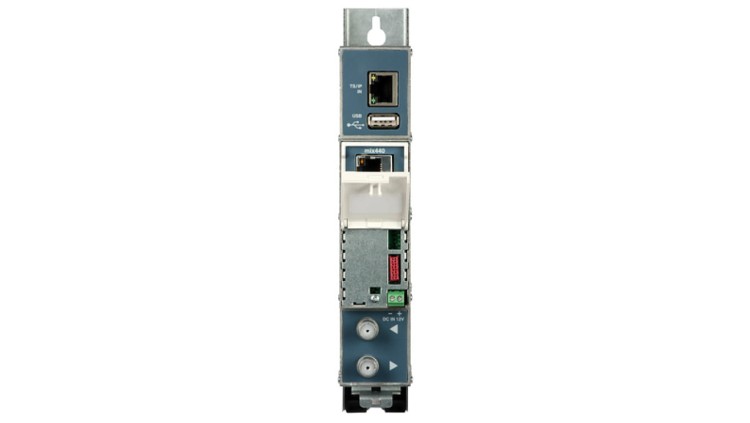 Transmodulator IP (100/1000 Mbit/s) - 4x DVB-T mix-440 z wbudowanym gniazdem USB