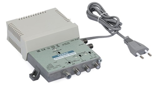 Wzmacniacz budynkowy MA045M VHFI+FM/VHFIII/UHF TERRA