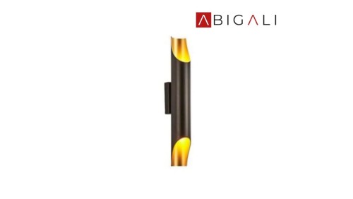 Abigali Kinkiet Straight Złoty 2xE14, ABIGALI-KGDE14