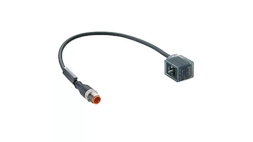 Kabel konfekcjowany obustronnie zakończony złącza DIN typ B M12 3-pin męskie proste M12 RST 5-3-VBD 1A-1-2-241/2 M