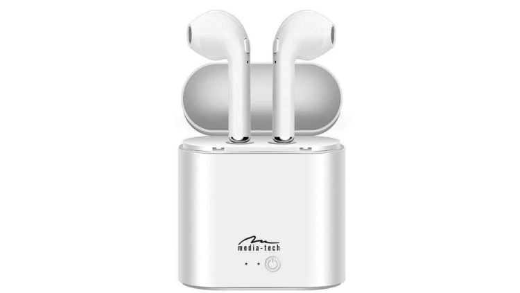 Słuchawki Media tech MT3589W (douszne Bluetooth z wbudowanym mikrofonem kolor czarny