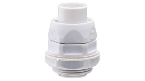Przepust kablowy łączący 40mm z tworzywa jasnoszara IP54 ELIT01121 /opak. 25/