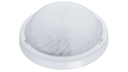 Oprawa ALFA, LED, 12W, 4000K, 1200lm, biała-polipropylen, klosz matowy-poliwęglan, IP44, IK10 A2215-MP