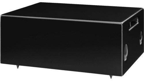 Subwoofer naścienny PA, 2 x 60W, czarny ESUB-6W/SW