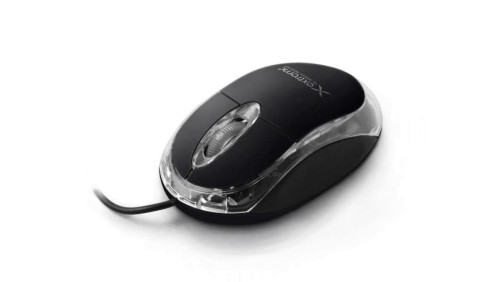 Mysz EXTREME XM102K (optyczna 1000 DPI kolor czarny)