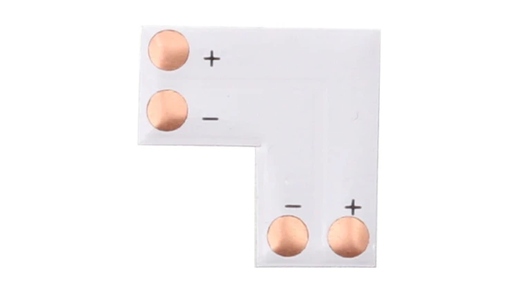 Złączka do taśmy led mono 8mm PCB L