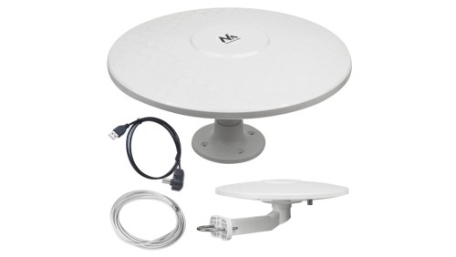 Antena aktywna wielokierunkowa DVB-T/T2 H.265 HEVC Maclean MCTV-947 camper
