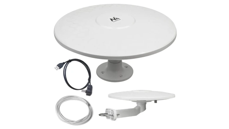 Antena aktywna wielokierunkowa DVB-T/T2 H.265 HEVC Maclean MCTV-947 camper