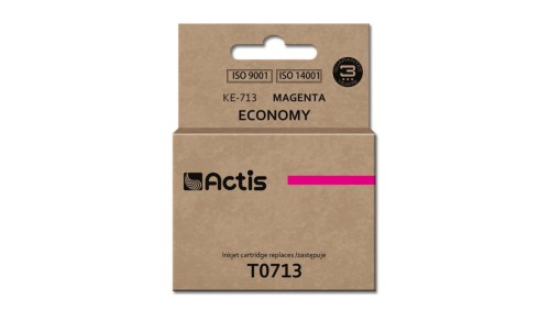 Tusz ACTIS KE-713 (zamiennik Epson T0713, T0893, T1003 Standard 13.5 ml czerwony)
