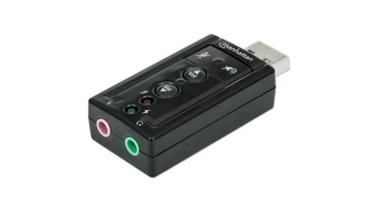 Karta dźwiękowa 3D 7.1 Audio Na Hi-Speed USB 2.0 152341