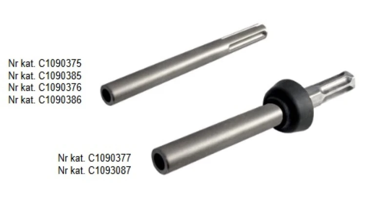 Bijak do uziomu kut. 14,2mm i 16mm SDS-Max + trzpień - C1090375