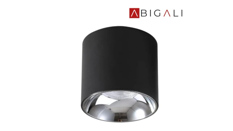 Abigali Oprawa nastropowa Spot Vaiolett 10W NW Czarny, ABIGALI-DL10C-NW