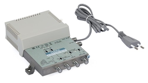 Wzmacniacz budynkowy MA044M VHFI+FM/VHFIII/2xUHF TERRA