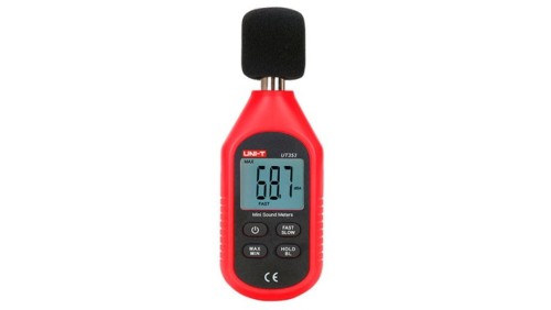 Sonometr decybelomierz miernik poziomu głośności 30-130 dB UT-353