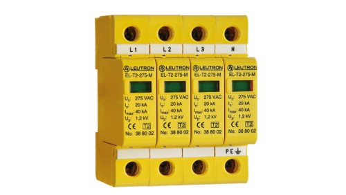 Ogranicznik przepięć Typ T2 20kA TNS EL-T2/4+0-275-FM 388 102